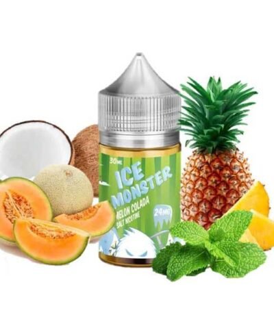 سالت نیکوتین ملون کولادا یخ مانستر Monster Melon Colada Ice