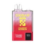 پاد یکبار مصرف ۱۰۰۰۰ پاف اوکسبار توت فرنگی هندوانه Oxbar Strawberry Watermelon 10000 Puff Disposable