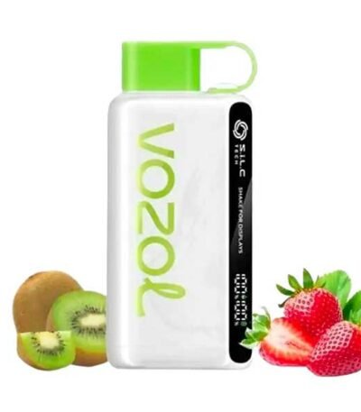 پاد یکبار مصرف وزول ۱۲۰۰۰ پاف توت فرنگی کیوی Vozol Strawberry Kiwi 12000 Puff Disposable