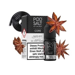 سالت نیکوتین بلک جک پادسالت Pod Salt Black jack