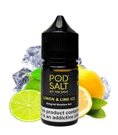 سالت نیکوتین لیمو یخ پادسالت Pod Salt Lemon Lime Ice