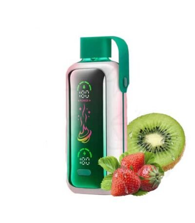 پاد یکبار مصرف وزول ۲۰۰۰۰ پاف توت فرنگی کیوی Vozol Strawberry Kiwi Disposable