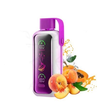 پاد یکبار مصرف وزول ۲۰۰۰۰ پاف هلو آبدار یخ Vozol Juicy Peach Ice Disposable