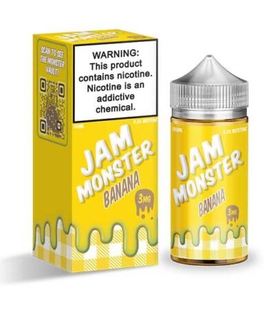 جویس موز جم مانستر Jam Monster Banana 100ML