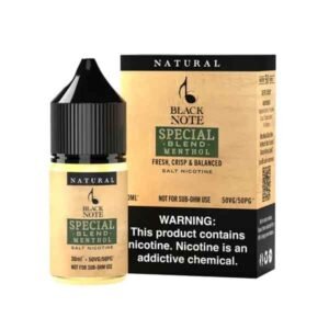 سالت نیکوتین اسپشیال بلند منتول بلک نوت Black Note Special Blend Menthol
