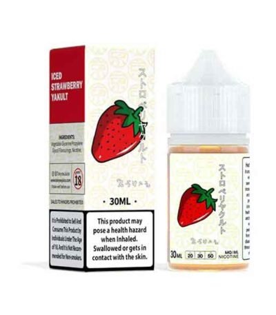 سالت نیکوتین آیس توت فرنگی یاکولت Tokyo Ice Strawberry Yakult Salt