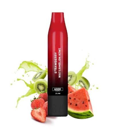 پاد یکبار مصرف دی پی اس ۶۰۰۰ پاف توت فرنگی هندوانه یخ Dps Strawberry Watermelon Ice
