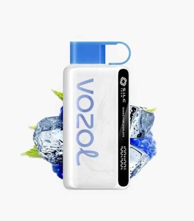 پاد یکبار مصرف ۱۲۰۰۰ وزول بلوبری یخ Vozol Blue Razz Ice