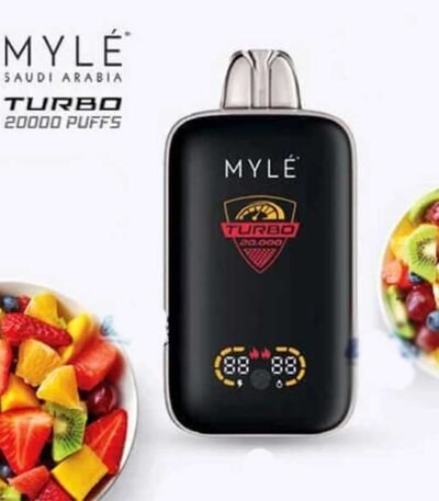 پاد یکبار مصرف میکس میوه ۲۰۰۰۰ مایلی Myle Turbo 20000 Mixed Fruits Disposable