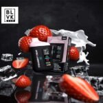پاد یکبار مصرف توت فرنگی بستنی یخ ۲۰۰۰۰ پاف بی ال وی کی Blvk Bar 20000 Strawberry Ice Cream Disposable
