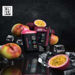 پاد یکبار مصرف هلو پشن فروت یخ ۲۰۰۰۰ پاف بی ال وی کی Blvk Bar 20000 Peach Passionfruit Ice Disposable
