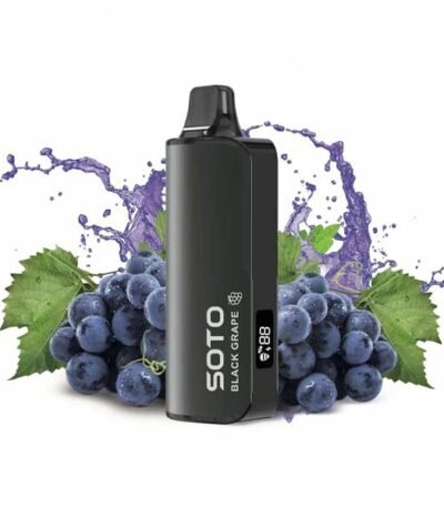 پاد یکبار مصرف انگور سیاه ۲۳۰۰۰ پاف سوتو Soto Deluxe 23000 Black Grape Disposable