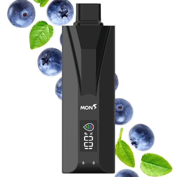 پاد یکبار مصرف بابل مون بلوبری Bubblemon Dual Mesh Blueberry 35000 Puffs پاد یکبار مصرف بابل مون بلوبری Bubblemon Dual Mesh Blueberry 35000 Puffs