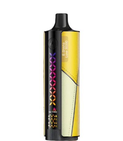 ویپ یکبار مصرف الف بار ۳۰۰۰۰ پاف ای شیشا لوکس انبه یخ Elf Bar E Shisha Luxe Mango Ice 30000 Puffs