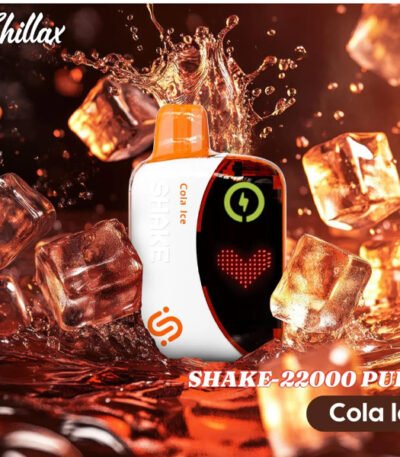 پاد یکبار مصرف چیلاکس شیک نوشابه یخ Chillax Shake Cola Ice 22000 Puffs