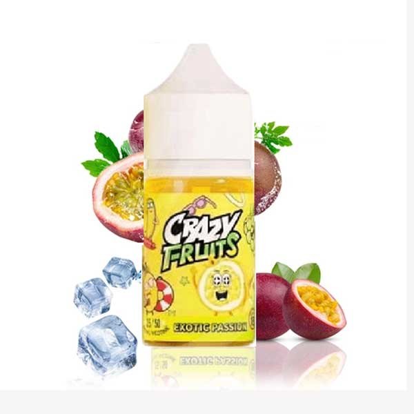 سالت نیکوتین پشن فروت استوایی توکیو Tokyo Crazy Fruit Exotic Passion
