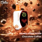 پاد یکبار مصرف چیلاکس شیک شکلات قهوه Chillax Shake Coffee Chocolate 22000 Puffs