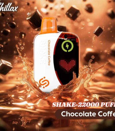 پاد یکبار مصرف چیلاکس شیک شکلات قهوه Chillax Shake Coffee Chocolate 22000 Puffs
