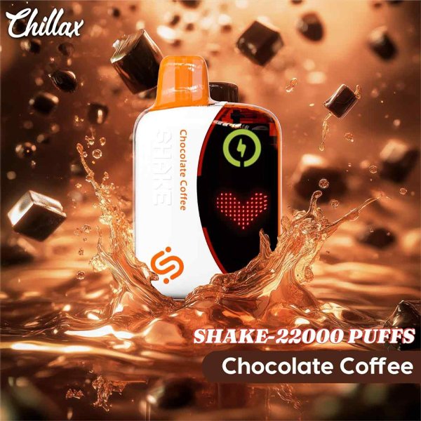 پاد یکبار مصرف چیلاکس شیک شکلات قهوه Chillax Shake Coffee Chocolate 22000 Puffs