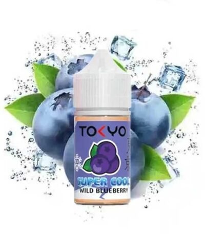 سالت نیکوتین سوپر کول بلوبری جنگلی توکیو Tokyo Wild Blueberry Super Cool 