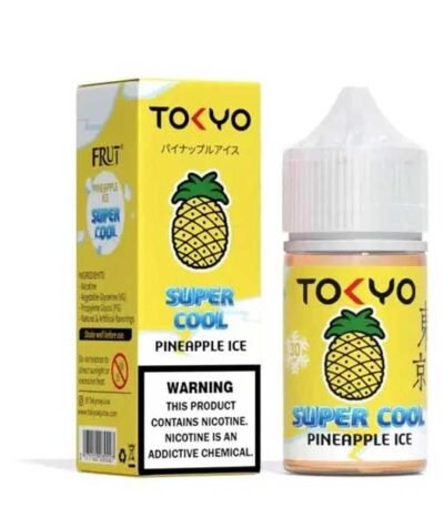 سالت نیکوتین آناناس یخ توکیو Tokyo Pineapple Ice Super Cool