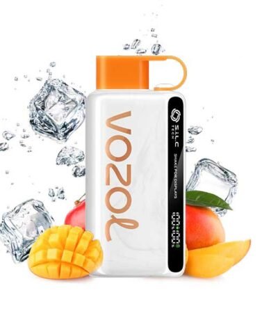 پاد یکبار مصرف وزول استار ۱۲۰۰۰ پاف انبه مکزیکی یخ Vozol Star Mexican Mango Ice