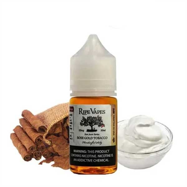 سالت نیکوتین رز گلد تنباکو رایپ ویپ Ripe Vapes Rose Gold Tobacco