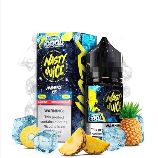 سالت نیکوتین آناناس اسموت نستی Nasty Smooth Pineapple Ice سالت نیکوتین آناناس اسموت نستی Nasty Smooth Pineapple Ice