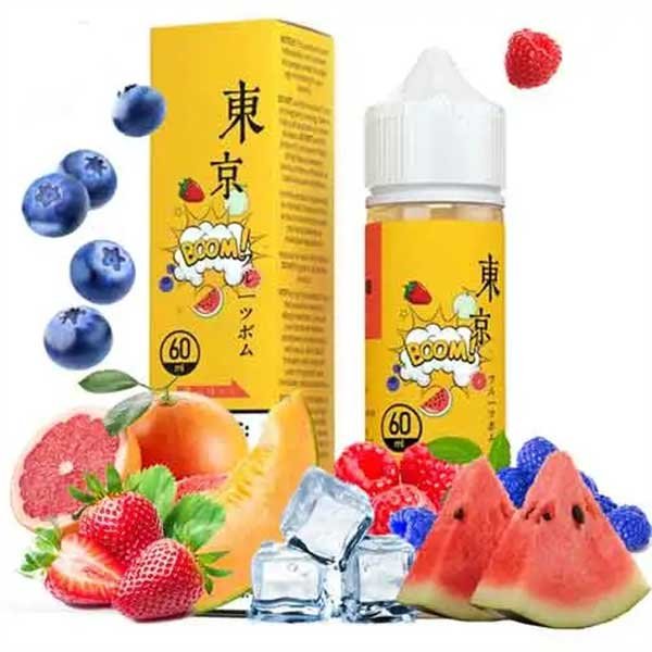 جویس میوه استوایی یخ توکیو Tokyo Fruit Bomb Ice 60ML