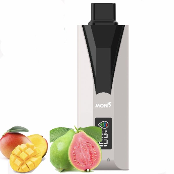 پاد یکبار مصرف بابل مون گواوا انبه Bubblemon Dual Mesh Guava Mango 35000 Puffs پاد یکبار مصرف بابل مون گواوا انبه Bubblemon Dual Mesh Guava Mango 35000 Puffs