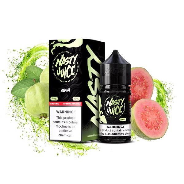سالت نیکوتین گواوا اسموت نستی Nasty Smooth Guava