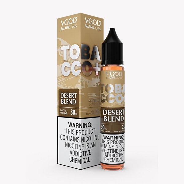سالت نیکوتین توباکو پلاس تنباکو آمریکایی ادویهای ویگاد VGOD Tobacco Plus Desert Blend سالت نیکوتین توباکو پلاس تنباکو آمریکایی ادویهای ویگاد VGOD Tobacco Plus Desert Blend
