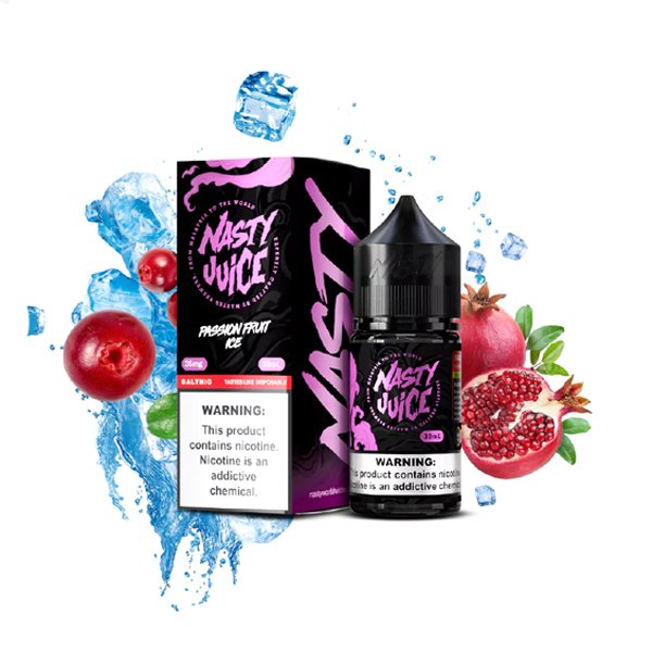 سالت نیکوتین پشن فروت آیس اسموت نستی Nasty Smooth Passionfruit Ice سالت نیکوتین پشن فروت آیس اسموت نستی Nasty Smooth Passionfruit Ice