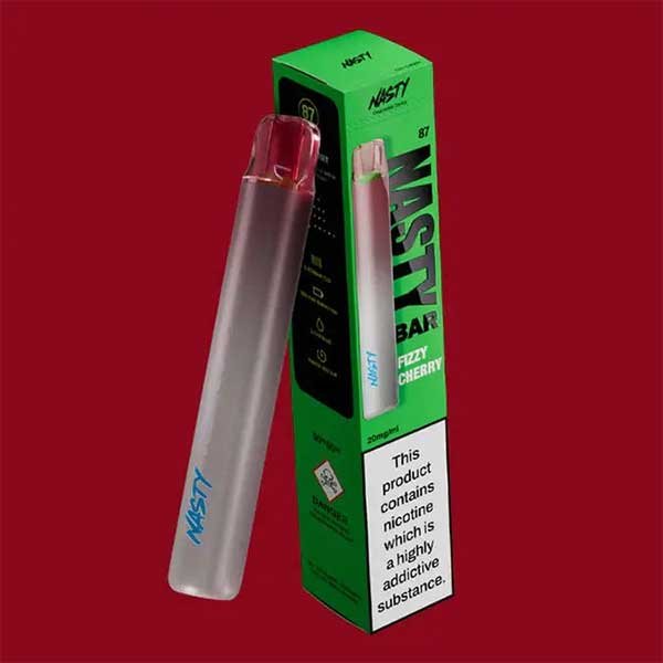 پاد یکبار مصرف نستی گیلاس یخ Nasty Cherry Ice 1200 Puffs