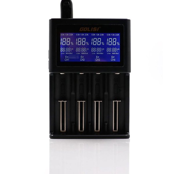دستگاه شارژ باتری ویپ گلیسی S4 | Golisi S4 Smart Charger