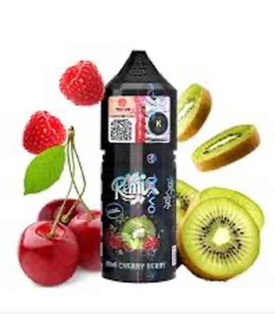 سالت نیکوتین تمشک گیلاس کیوی توکیو Tokyo Remix Kiwi Cherry Berry